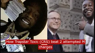 how rapper Trapstar Toxic CRS beat 2 attempted M charges #ukrap #crs