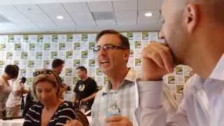 Comic-Con 2013: Steve Franks, Kelly Kulchak, and Chris Henze.