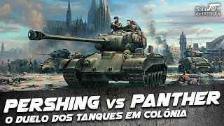 Pershing vs Panther: the tank duel at Cologne!