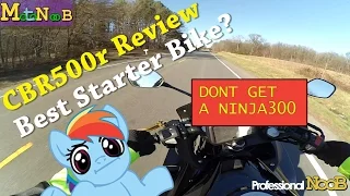 Honda CBR500R Review | Best Beginner/Starter Motorcycle? | VS Ninja 300