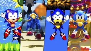 Evolution of Sonic Deaths and Game Over Screens (1991 - 2020)