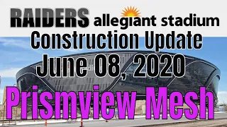 Las Vegas Raiders Allegiant Stadium Construction Update 06 08 2020