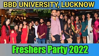 BBD UNIVERSITY, LUCKNOW | Freshers Party 2022 | Cinematic Vlog |  @MashUpCafeHD  @TARUNKEVLOG