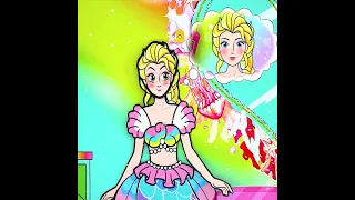 Paper Dolls Dress Up - Beautiful Rainbow Mermaid & Good Angels Dress - DIY Dresses Handmade #shorts