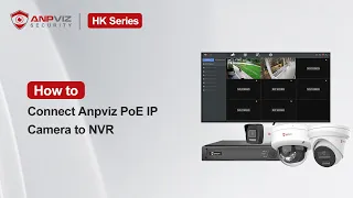How to solve the problem of connecting HK series PoE cameras to HK series NVR  or hikvision NVR plug