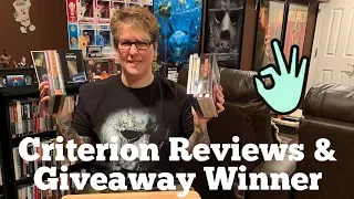 Criterion Collection Blu-ray Movie Reviews & Giveaway Winner!!