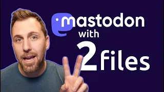 Mastodon user with 2 files
