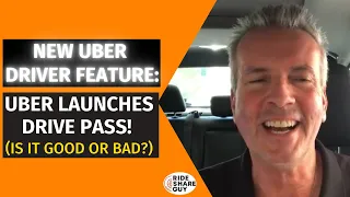 New Uber Driver Feature: Uber launches Drive Pass! (Is it good or bad?)