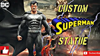 Custom Superman Statue Henry Cavill ZNJL Unboxing and Review