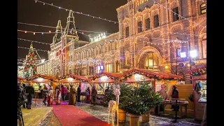 🇷🇺 ❄️ MOSCOW AT CHRISTMAS 🔴 NAVIDAD EN MOSCÚ ▶️ НОВОГОДНЯЯ МОСКВА!