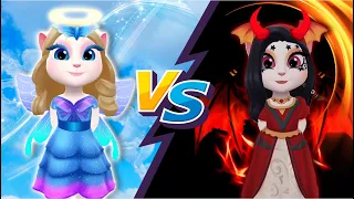 ANGEL ANGELA😇 vs DEVIL ANGELA👿 || new gameplay 2023