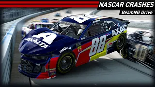 NASCAR Crashes 30 | BeamNG Drive