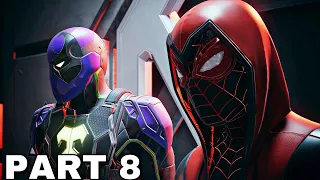 SPIDER-MAN MILES MORALES PS4 Walkthrough Gameplay Part 8 - THE PROWLER (Playstation 4)