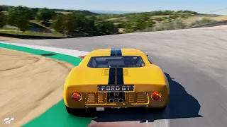 Gran Turismo 7 | Ford GT40 Mark I 1966 - Weathertech Raceway Laguna Seca [4K PS5]