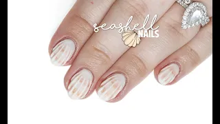 SEASHELL BUILDER GEL NAIL TUTORIAL