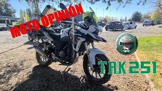 Moto opinión Benelli TRK 251 (no review)