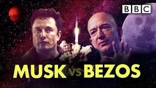 The Silicon Valley Space Race: Elon Musk vs Jeff Bezos - BBC