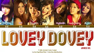 T-ARA - 'Lovey Dovey (Japanese ver.)' Lyrics + Line Distribution (Color Coded Kan/Rom/Eng)