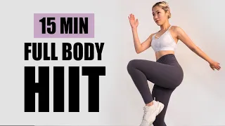 15 MIN FULL BODY HIIT WORKOUT | KPOP IDOL Inspired Fat Burning Routine | No Equipment | Mish Choi