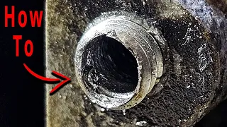 PERFECTLY Drill Out A Bolt