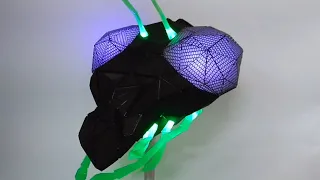 Mantis LED DJ Helmet build video