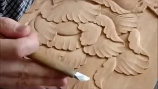Japanese Wood Carving Skills and Techniques | The Most Incredibly Fast Yet Satisfying Carving Ever