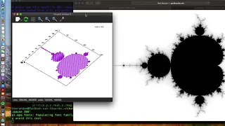 Where is the Chaos behind Mandelbrot set? Extracting the logistic map from it.