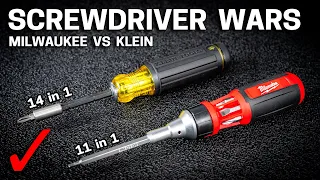 BEST All in ONE SCREWDRIVER - Klein vs Milwaukee