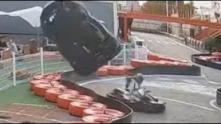 Kart crash compilation #04