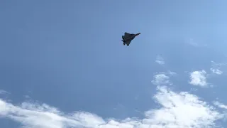Moscow aviation and space salon 2021 Su-57 4K 60fps HDR