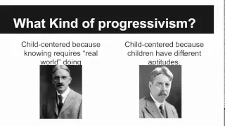 John Dewey, Edward Thorndike, and Progressive Education