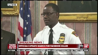 Search for Facebook murder suspect now a "national search," $50,000 reward offered