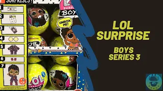 NEW LOL Surprise Boys Series 3 Full Case Unboxing Toy Review | TadsToyReview