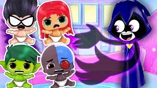 RAVEN transforma a Los Jóvenes Titanes en BEBÉS! 👶🏻🍼 TEEN TITANS GO ❗️ - Juguetes Fantásticos