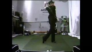 Annika Sorenstam Golf Swing Slow Motion