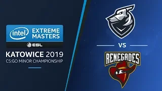 CS:GO - Grayhound vs. Renegades [Cache] Map 3 - UB Final - IEM Katowice AS Minor 2019