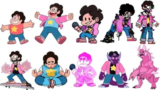 Niveles de Poder de STEVEN UNIVERSE (Friday Night Funkin, Corrupción Pibby, Cartoon Network)