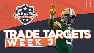 Week 3 Players You Need to TARGET in Trades for Fantasy Football 2023