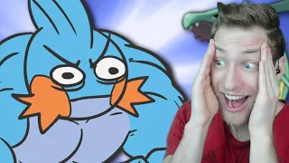 THE STRONGEST MUDKIP EVER!! Reacting to "Can You Beat Pokemon Emerald with Only Mudkip" by Alpharad!