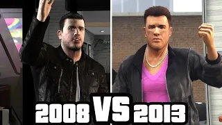 All Rocco Pelosi cutscenes in GTA | 2008 vs 2013