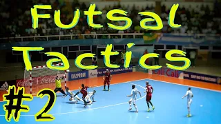 Тактика футзала Обзор Угловые Ауты Штрафные игра 5х4 / Futsal tactics Review Corner Outs Free kicks