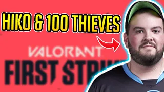 Valorant First Strike Tournament - Hiko & 100 Thieves Team - Valorant First Tournament NEWS
