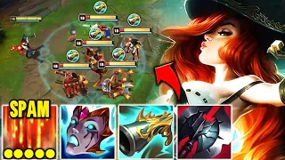 I played the #1 Most ANNOYING Miss Fortune build... (Just SPAM E on cooldown)