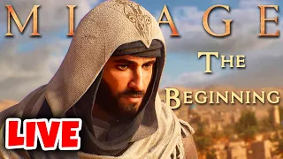 The Beginning! | LET'S PLAY Assassin's Creed: Mirage | LIVE 🔴Part 1