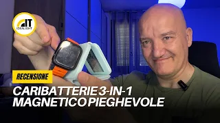 Caricatore 3-IN-1 MAGNETICO pieghevole (RECENSIONE)