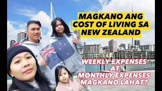 COST OF LIVING DITO SA NEW ZEALAND | WEEKLY AND MONTHLY EXPENSES