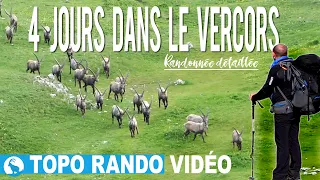 VERCORS 4 JOURS DE RANDONNÉE SUR LES HAUTS PLATEAUX - MONTAGNE - GRAND VEYMONT - MONT AIGUILLE -