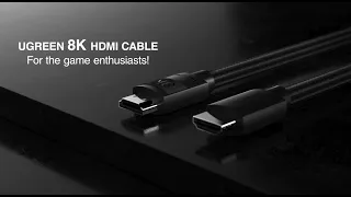 UGREEN 8K HDMI 2.1 CABLE | Fast Sync of Audio & Video