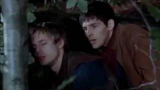 Merlin takes care of Arthur