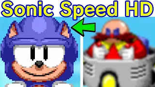 Friday Night Funkin' Sonic 1 Speedrun | Sonic SpeedFunk - Pixel Perfect (FNF Mod/Sonic the Hedgehog)